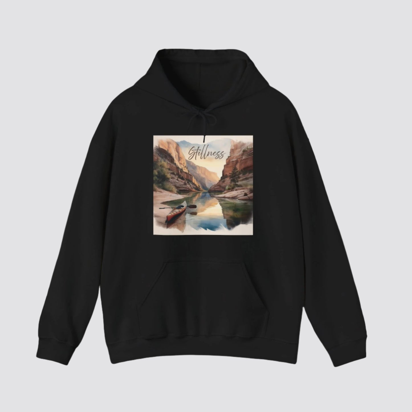 Canyon Kayak Nature-inspired Hooded Black