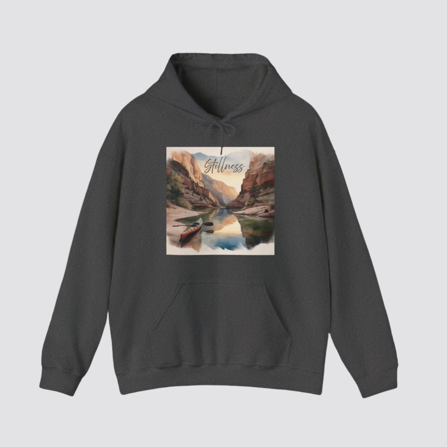 Canyon Kayak Nature-inspired Hooded Dark Heather