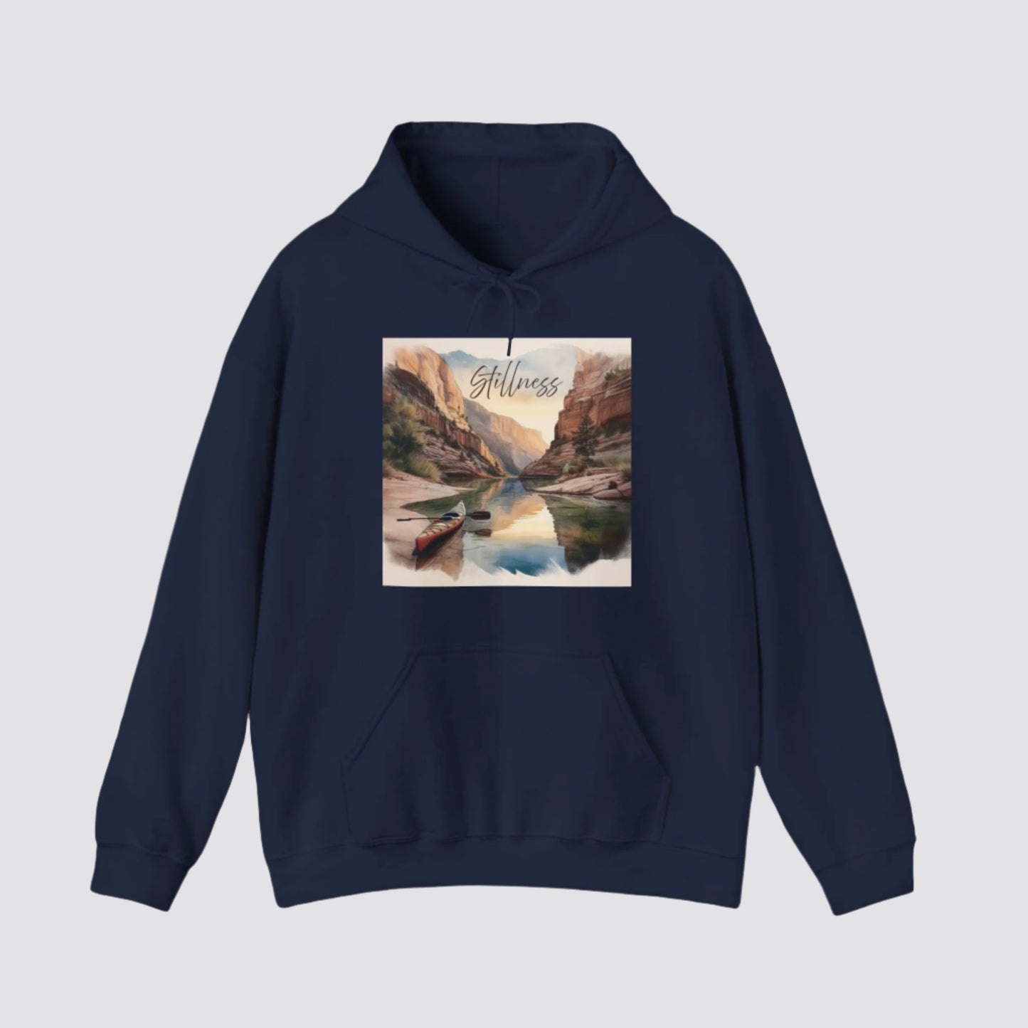 Canyon Kayak Nature-inspired Hooded Navy