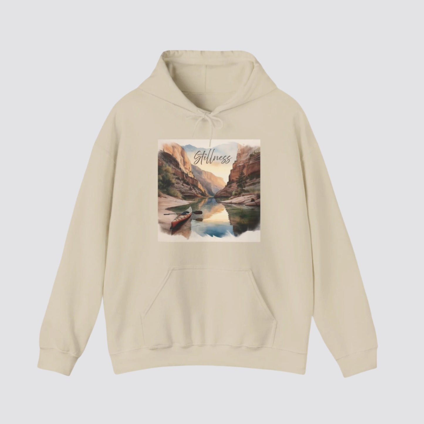Canyon Kayak Nature-inspired Hooded Sand