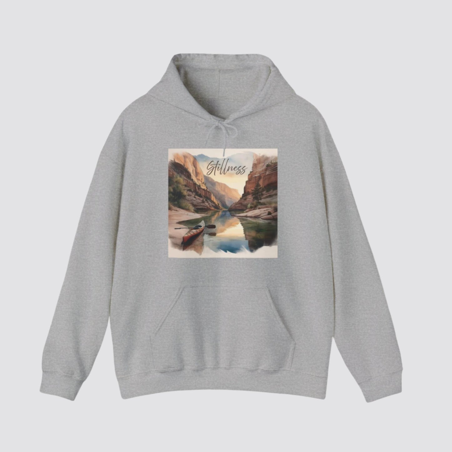 Canyon Kayak Nature-inspired Hooded Sport Grey