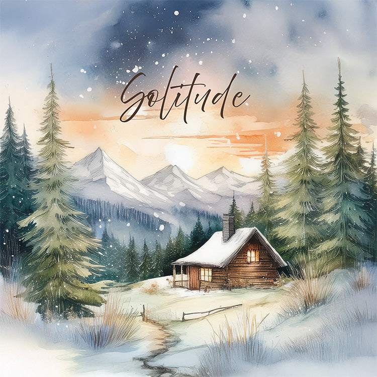 Solitude Cabin Nature-inspired Crewneck - Image