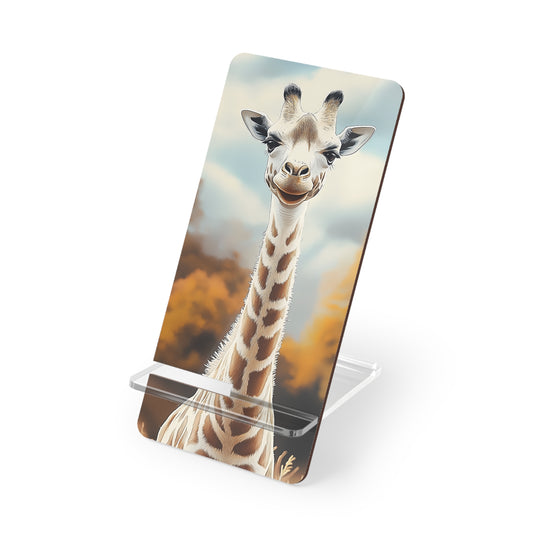 Graceful Giraffe Stand for Smartphones