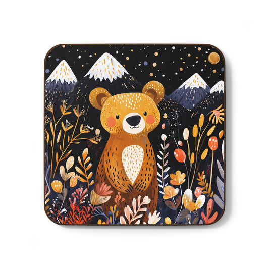 Starlit Meadow Bear Coaster