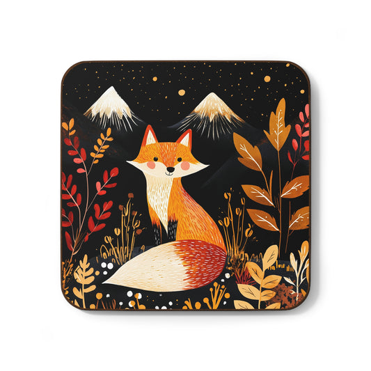 Starlit Meadow Red Fox Coaster