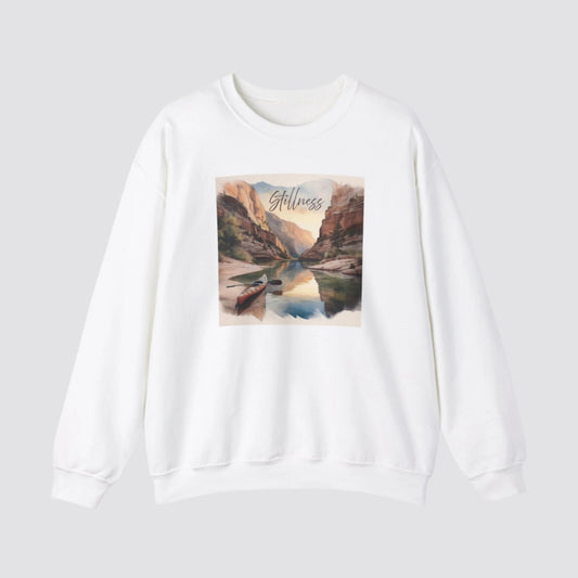 Canyon Kayak Nature-inspired Crewneck White