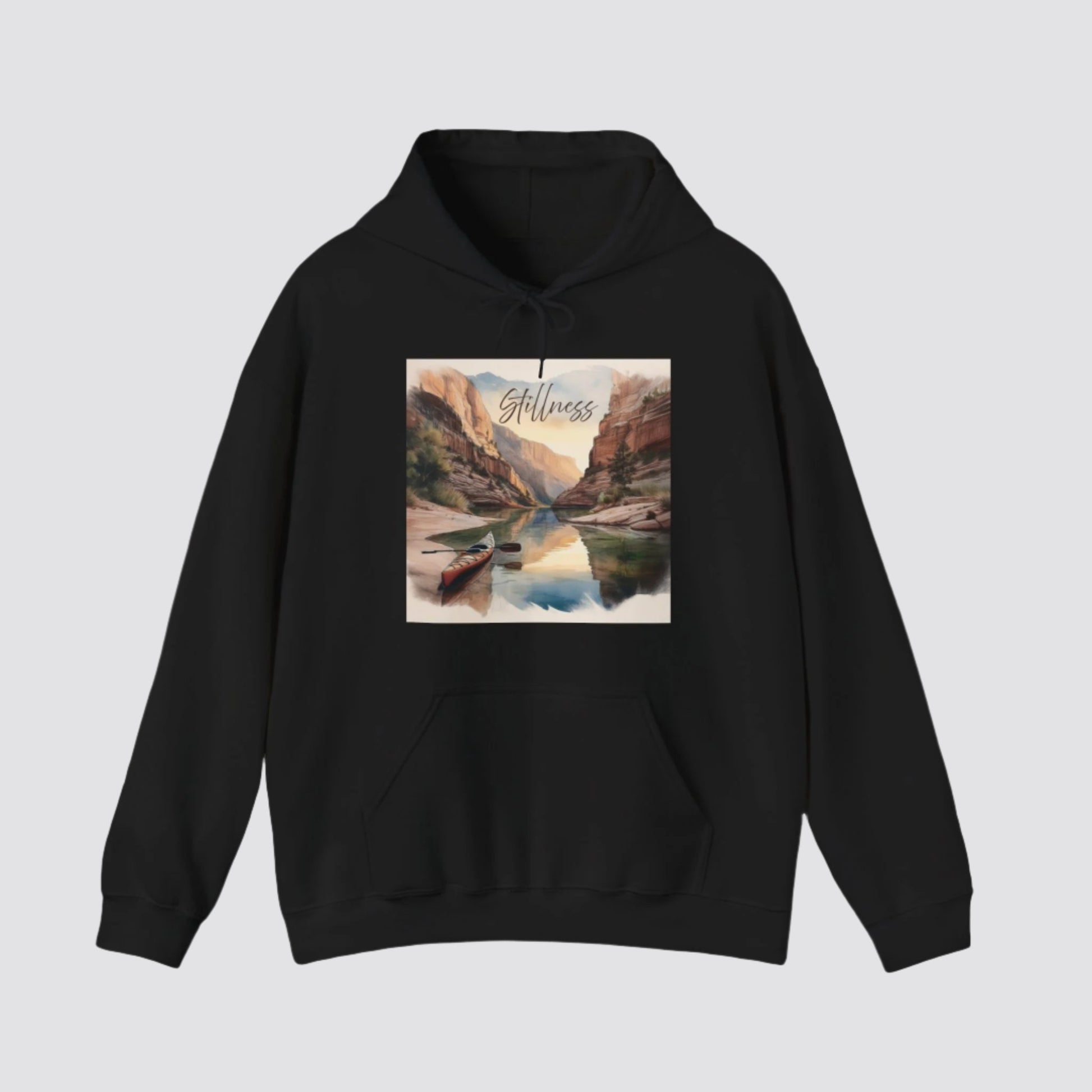 Canyon Kayak Nature-inspired Hooded Black