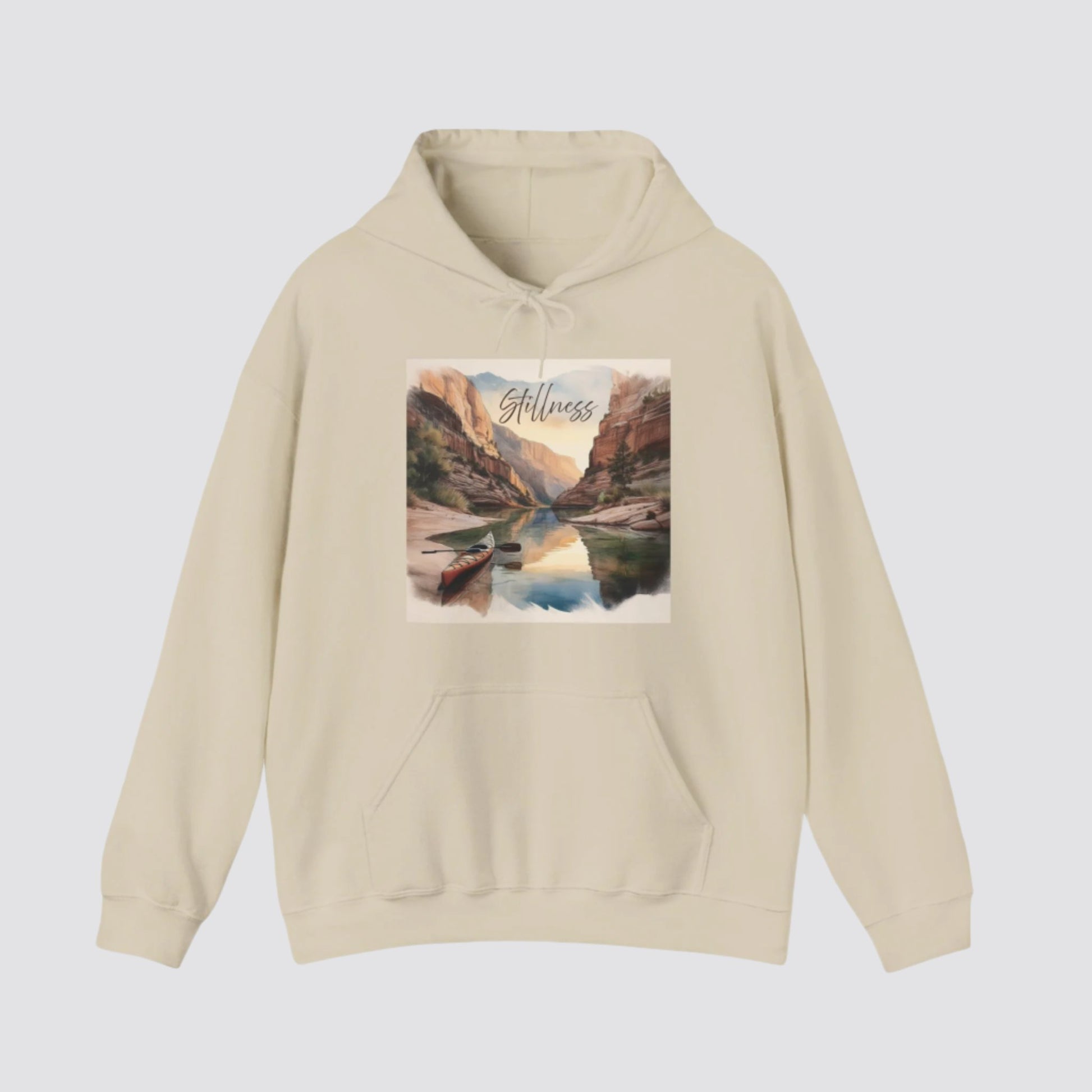Canyon Kayak Nature-inspired Hooded Sand