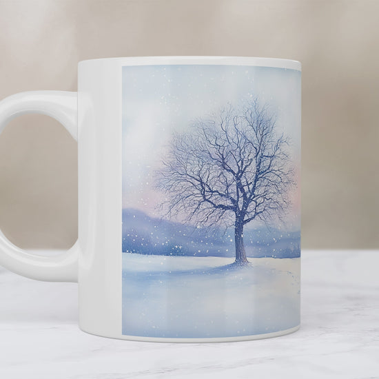 Winter's Dreams Nature-inspired Poetry Mug 15 oz - Video