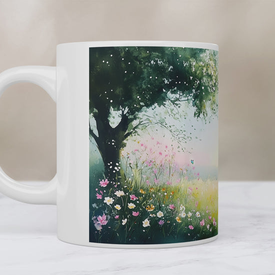 Summer’s Hush nature-inspired Poetry Mug 15 oz - Video